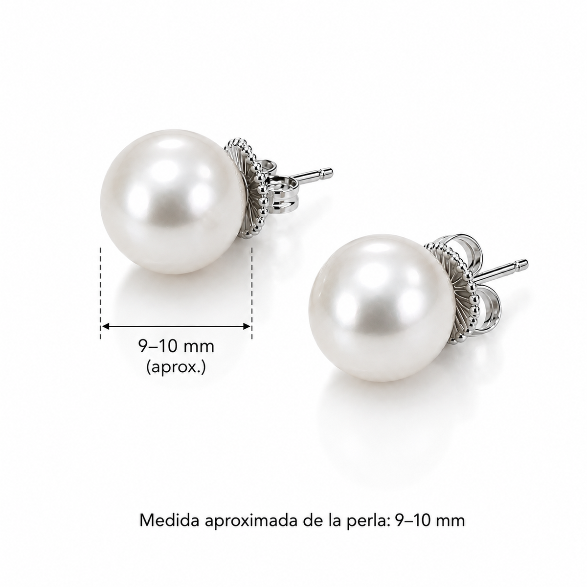 Pendientes Bianca 9-10mm