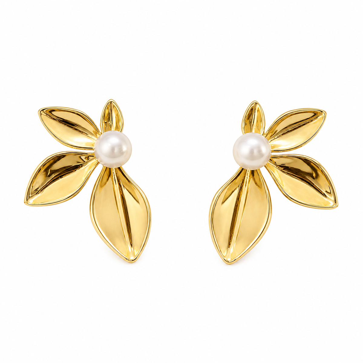 Pendientes Flora Perla