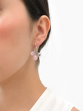 Pendientes Cuarzo con Plata