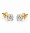 Pendientes Diamante 0.5ct por lado - 4 Patas