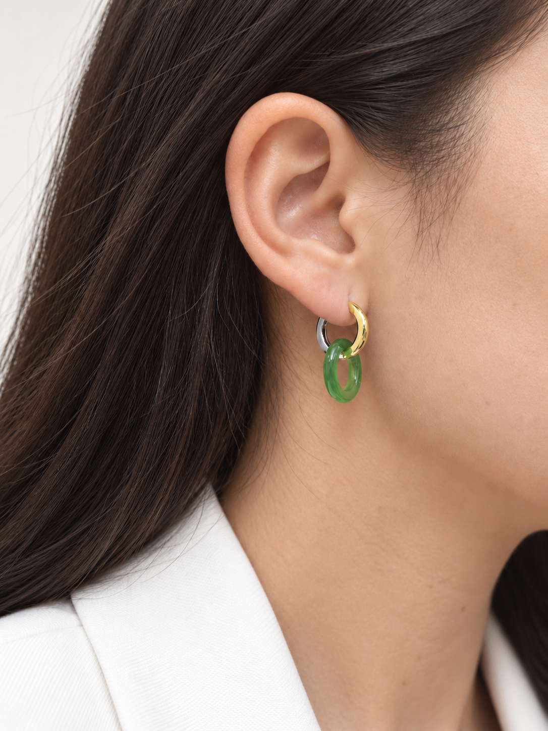 Pendientes Jade Esmeralda