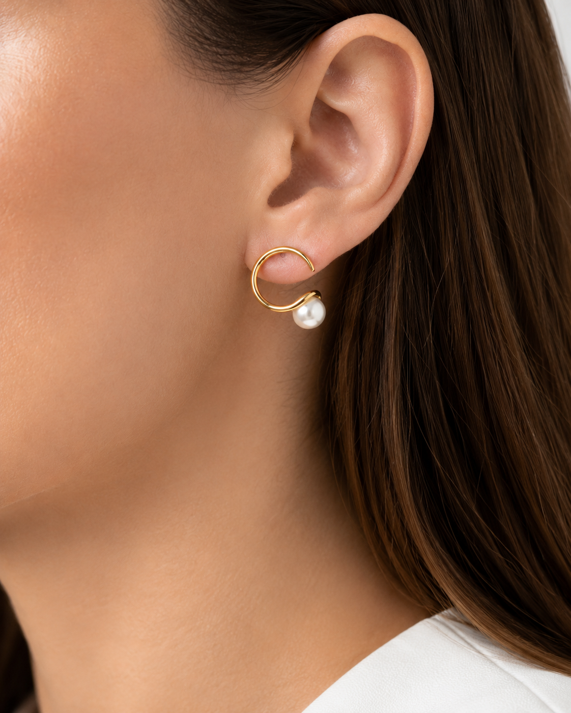 Pendientes Mariposa de Perla