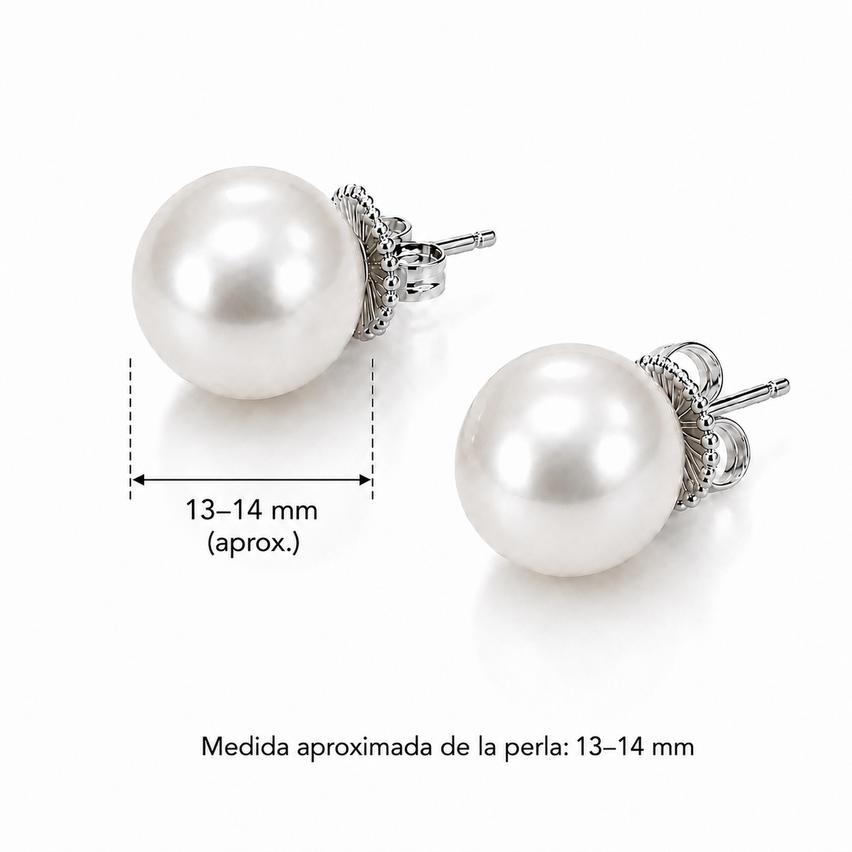 Pendientes Bianca 13-14mm