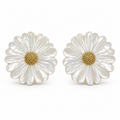 Pendientes Flor Nácar Multipétalo