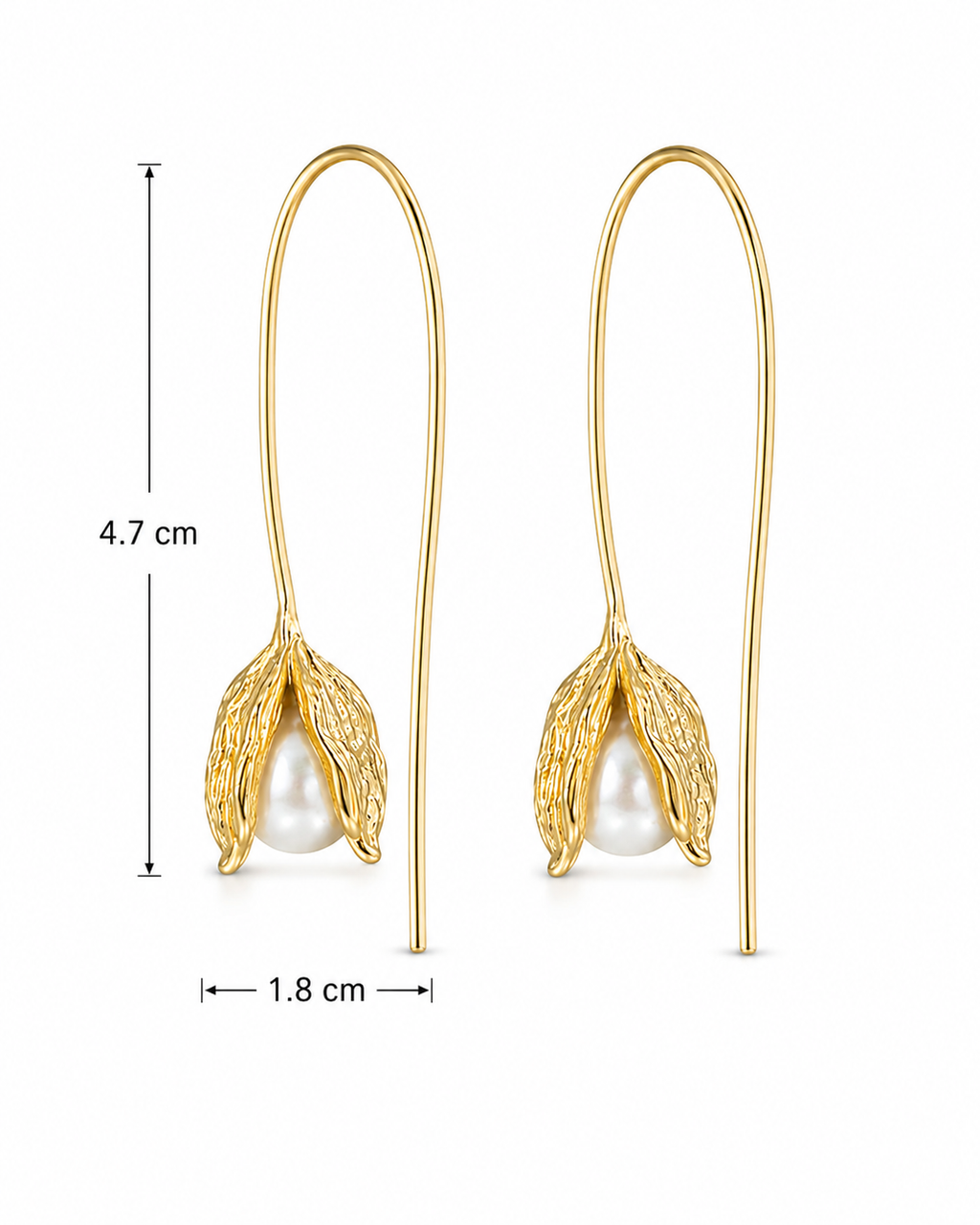 Pendientes Flor de Perla