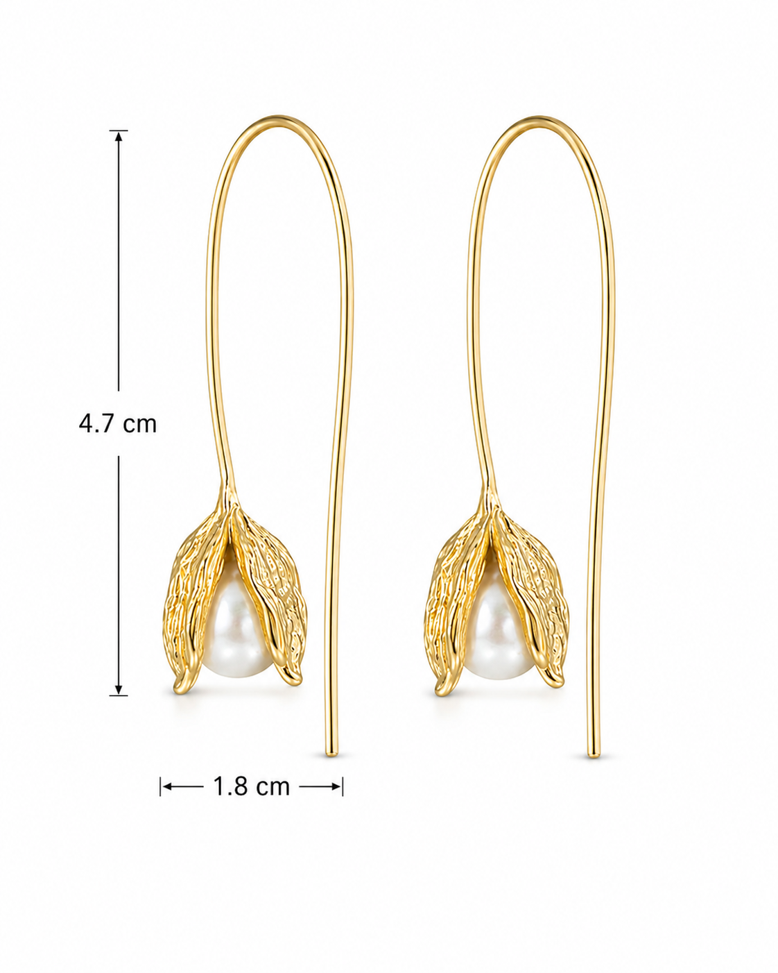 Pendientes Flor de Perla