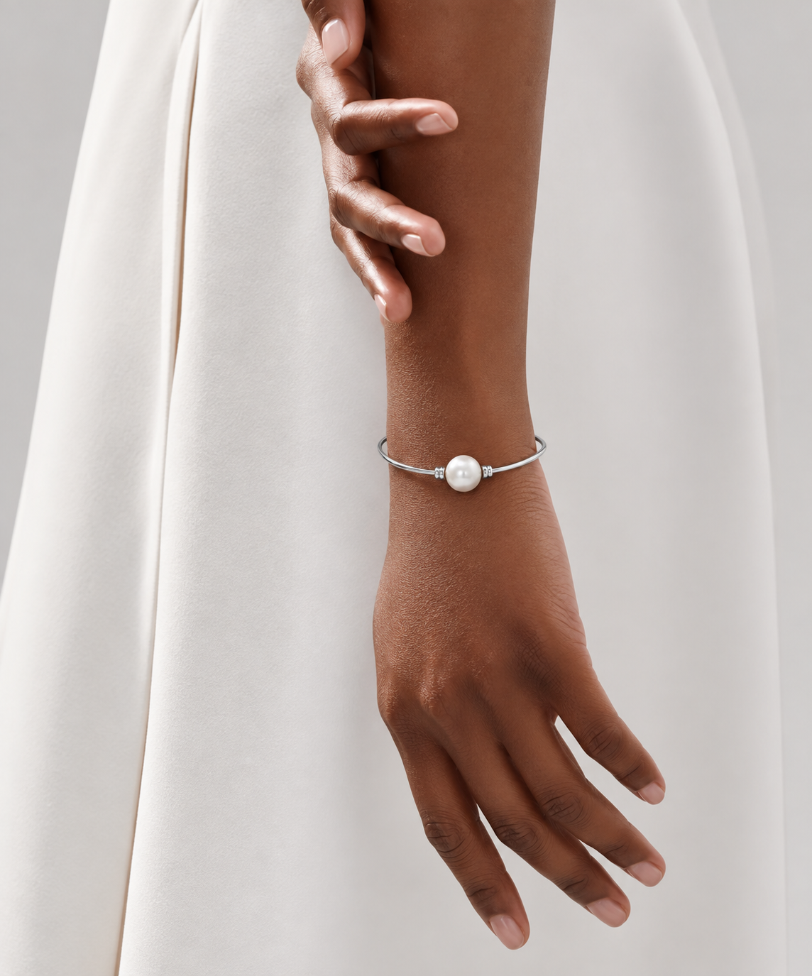Pulsera Perla Solitaria