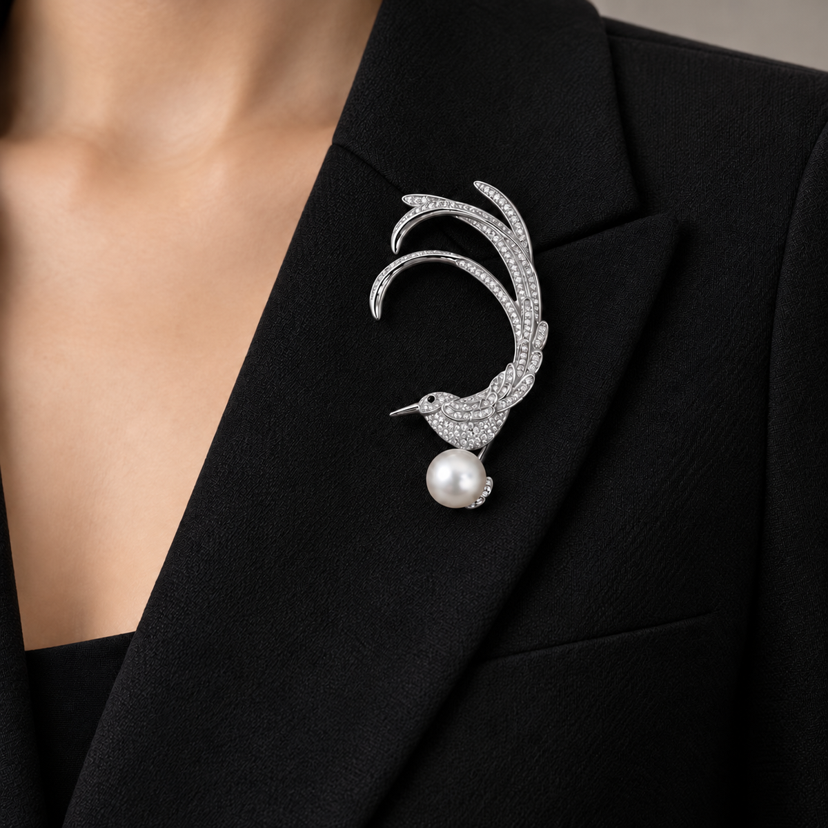 Broche Canto de Plata