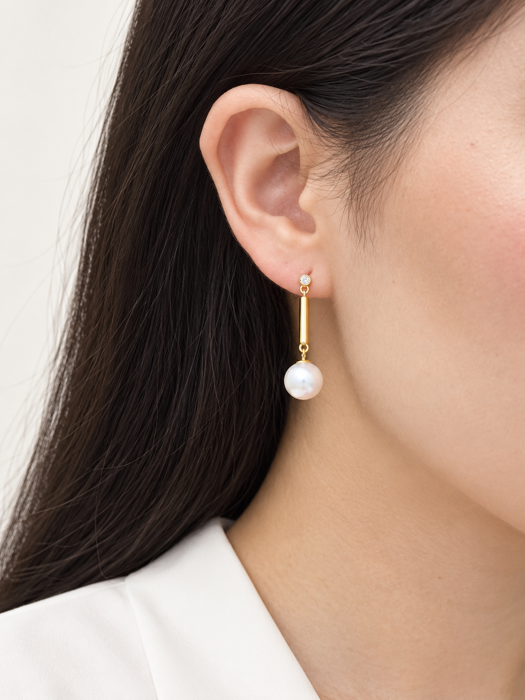 Pendientes Estela de Perla