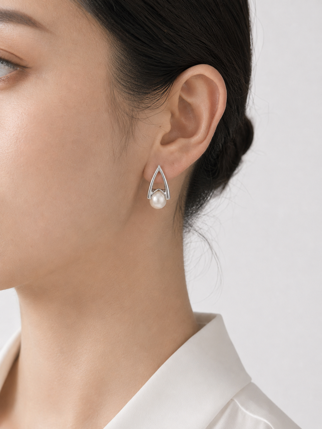 Pendientes Perla Arco