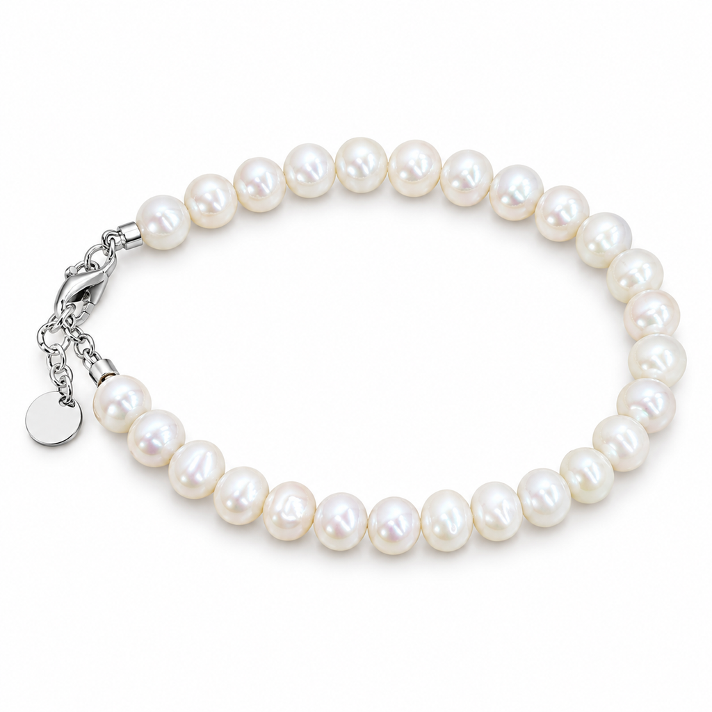 Pulsera Clásica de Perlas