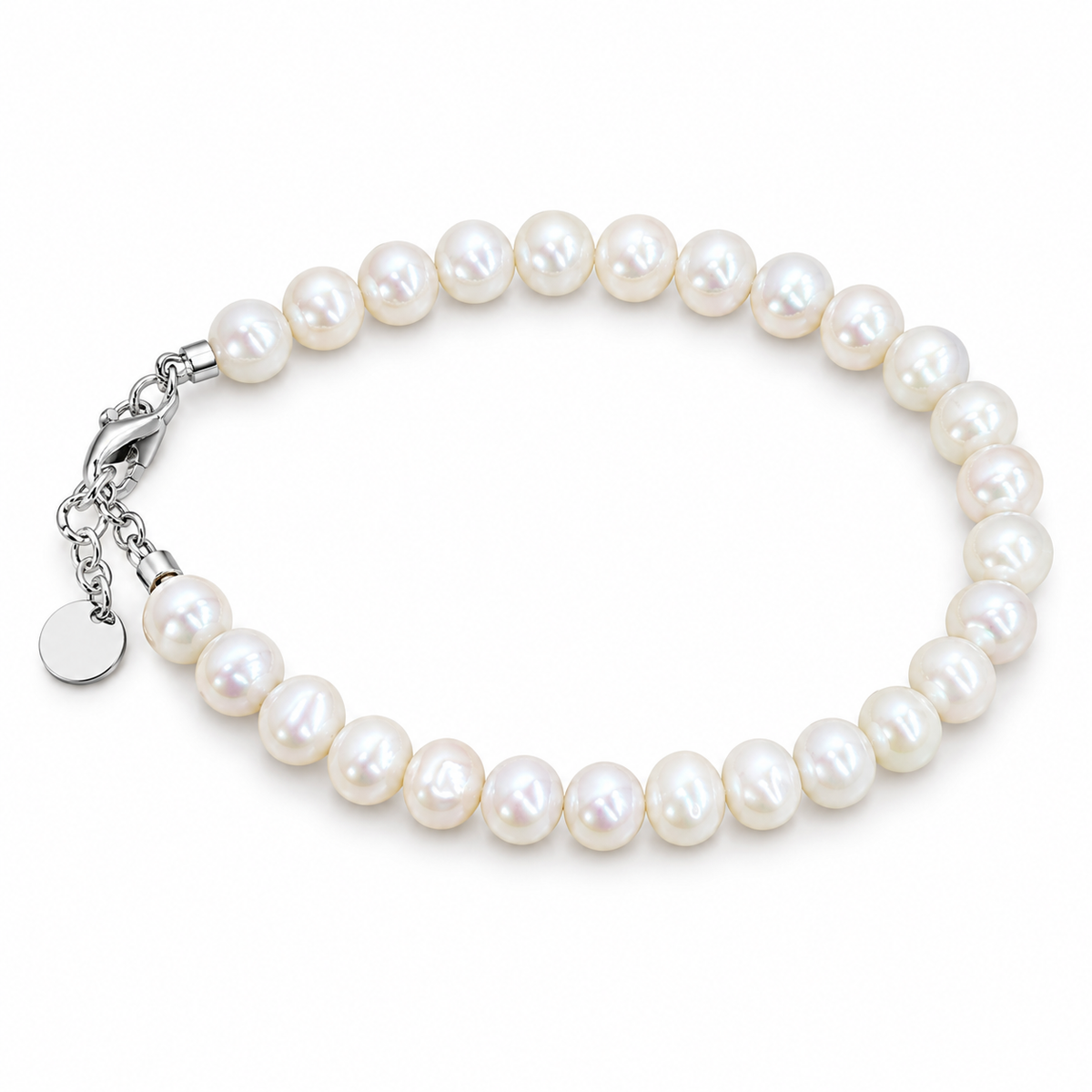 Pulsera Clásica de Perlas