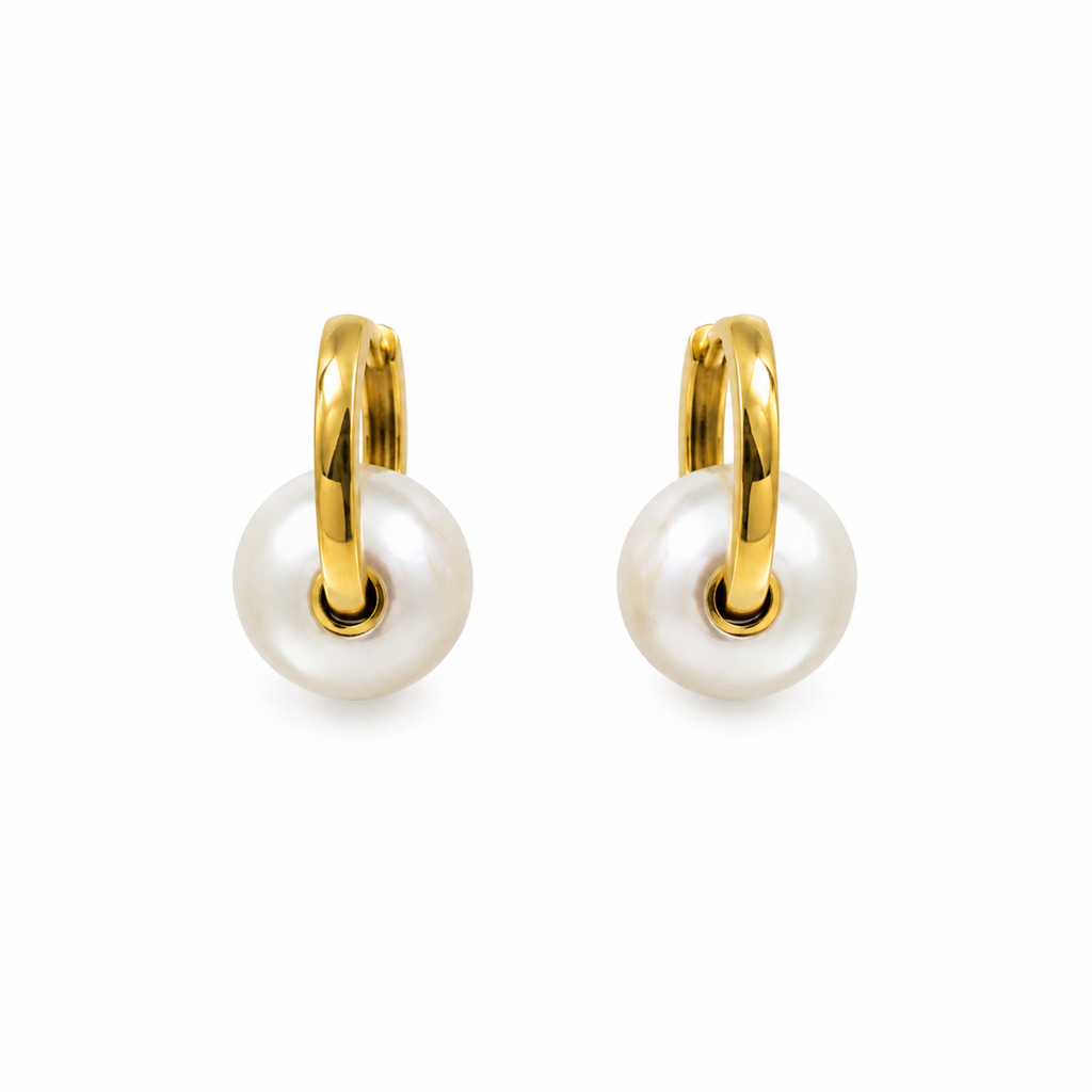 Pendientes Perla Luna