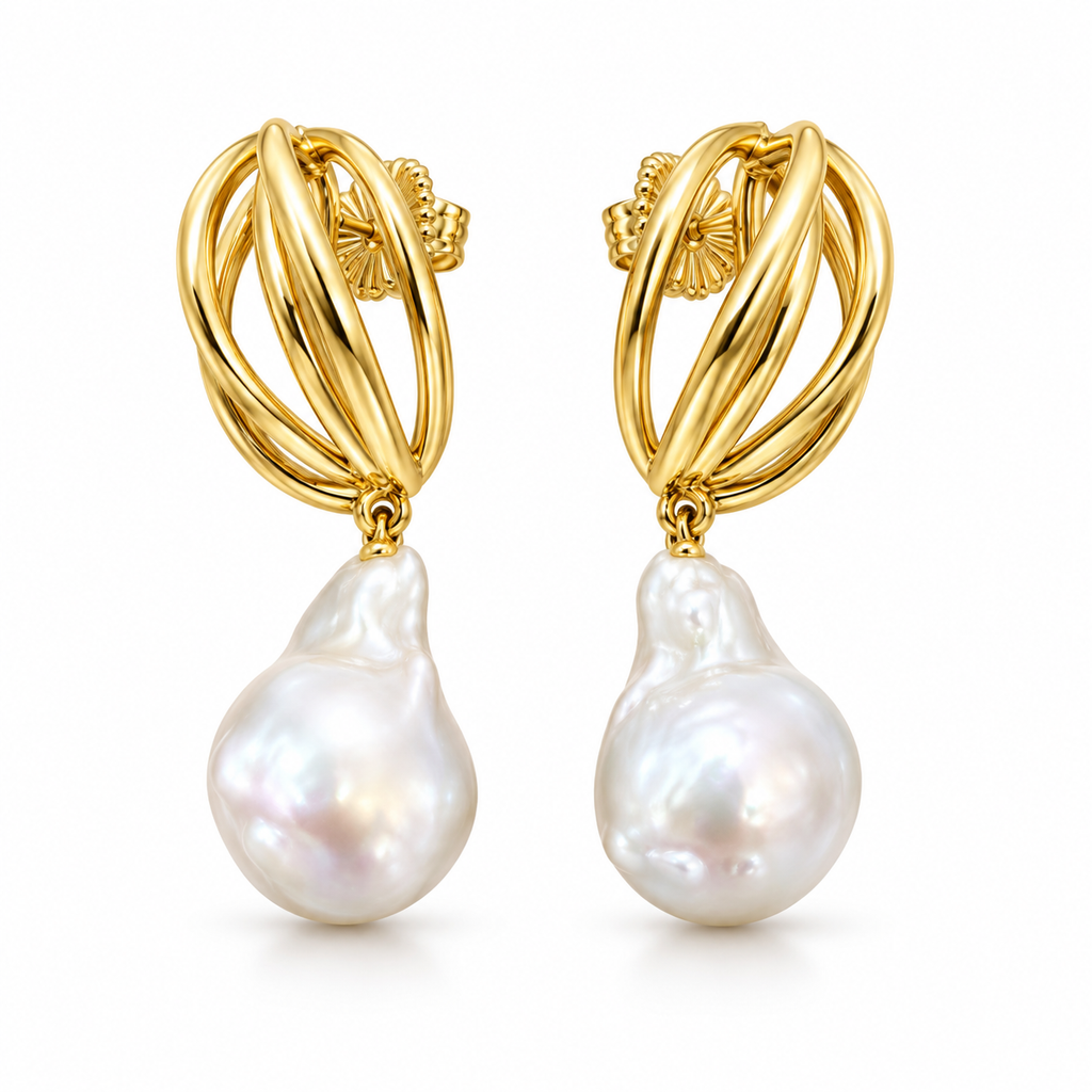 Pendientes Nudo Barroco