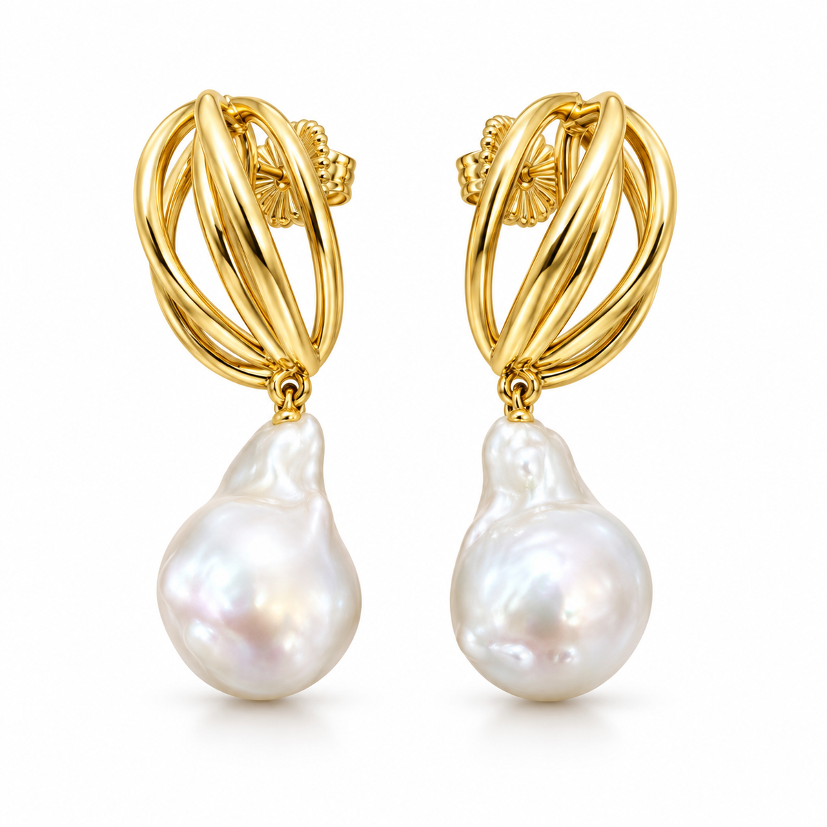 Pendientes Nudo Barroco