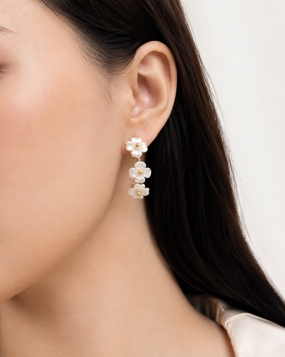 Pendientes Arco Floral