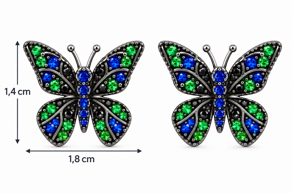 Pendientes Mariposa Nocturna