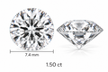 Diamante de Laboratorio Talla Brillante - 1,5ct