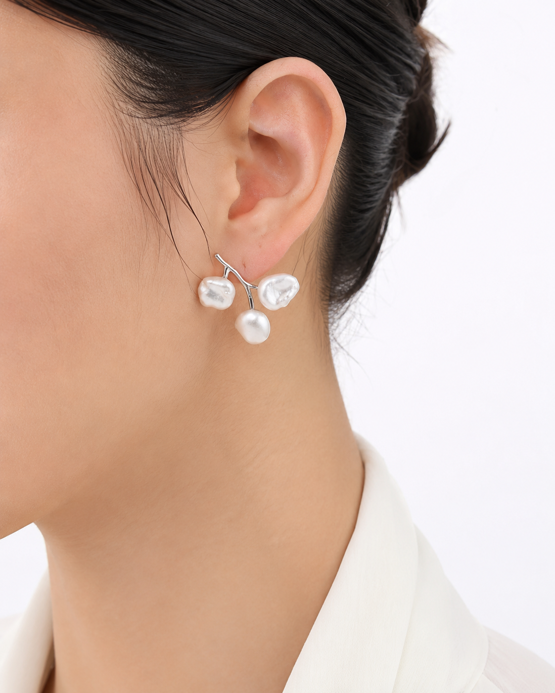 Pendientes Perla Trío