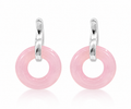 Pendientes Rosa