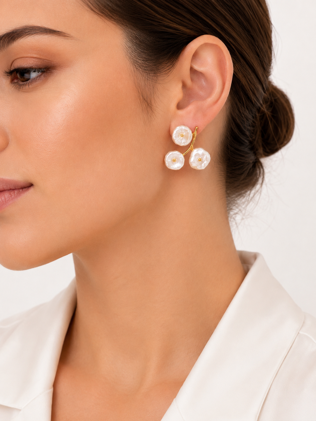 Pendientes Perla Trío