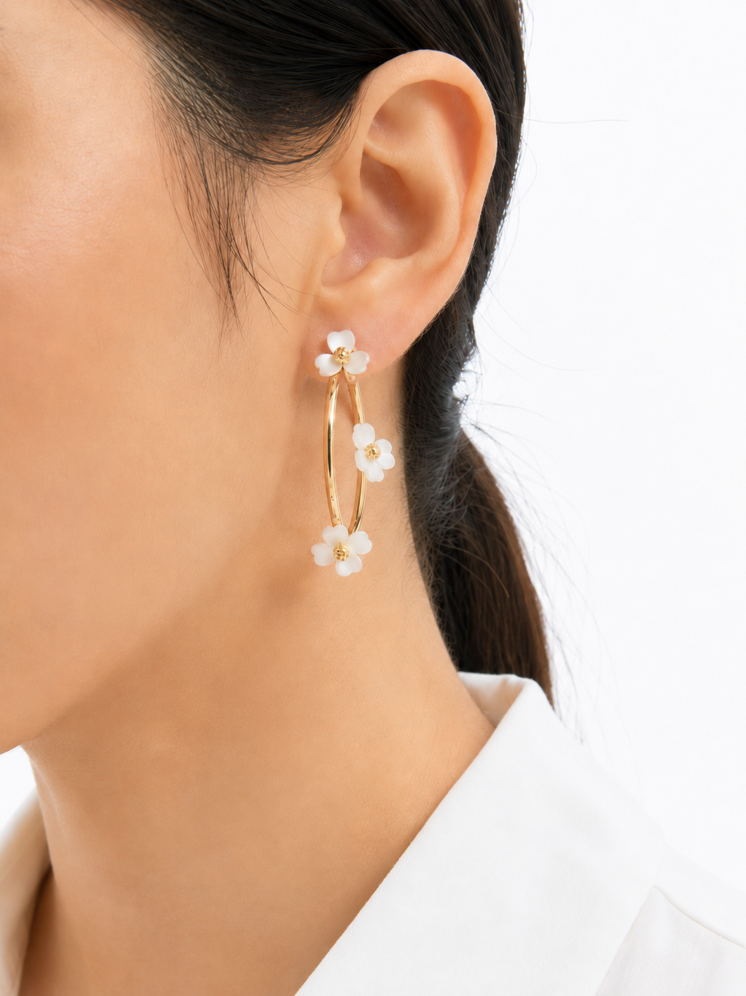 Pendientes Flora