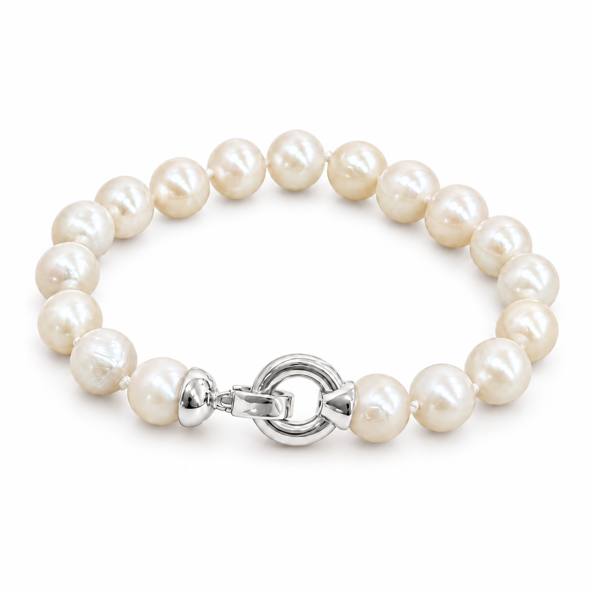 Pulsera Perla Redonda Premium 9/10 mm