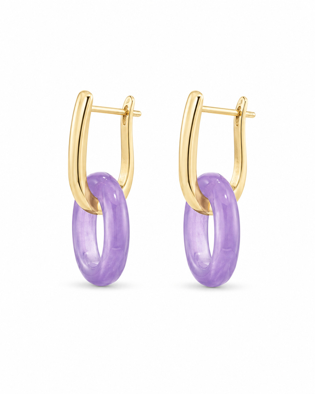 Pendientes Ágata Violeta