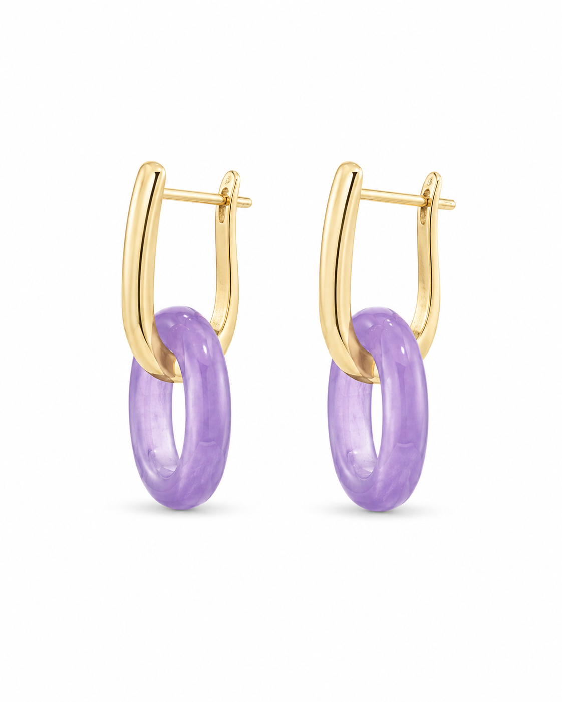 Pendientes Ágata Violeta