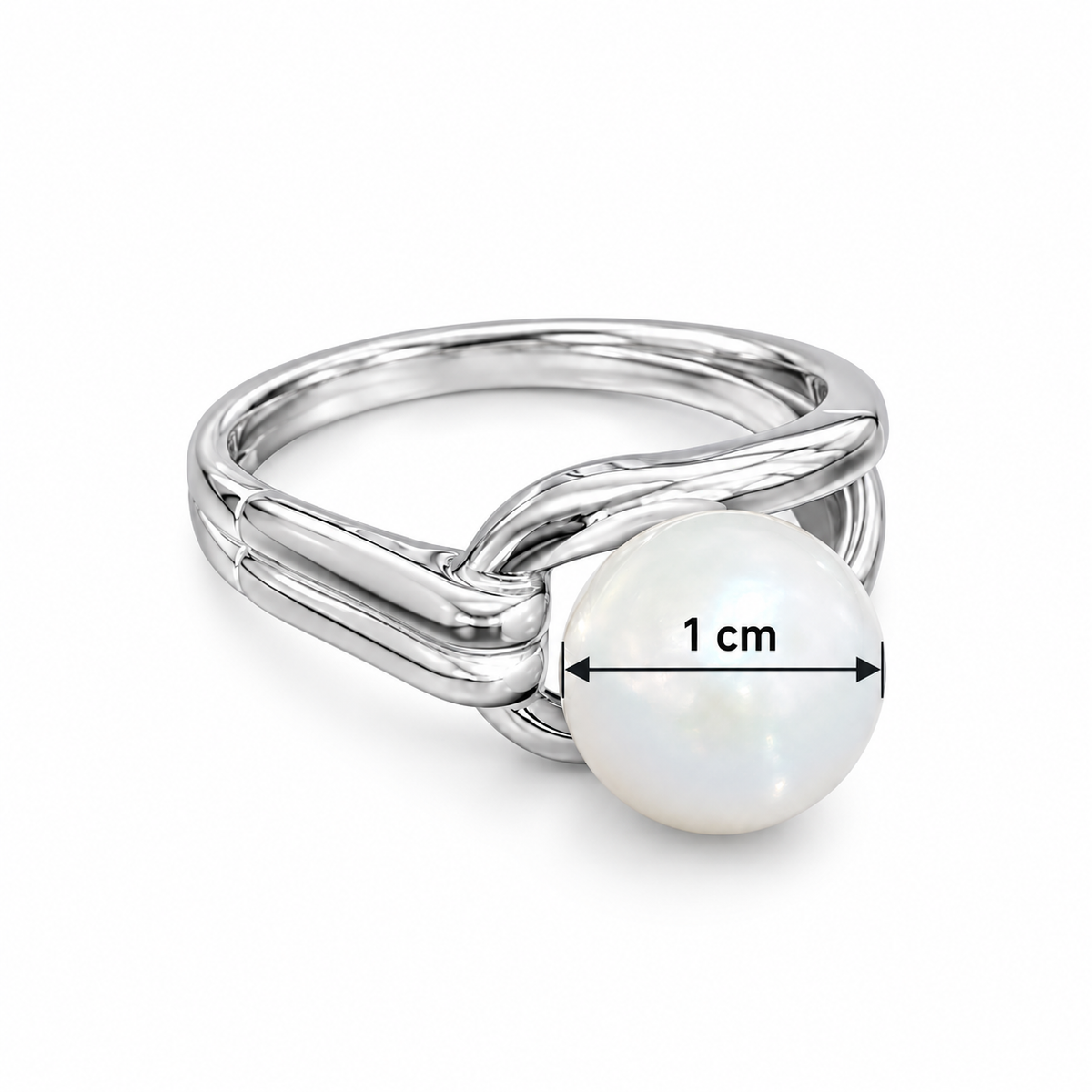 Anillo Cinturón Perlado