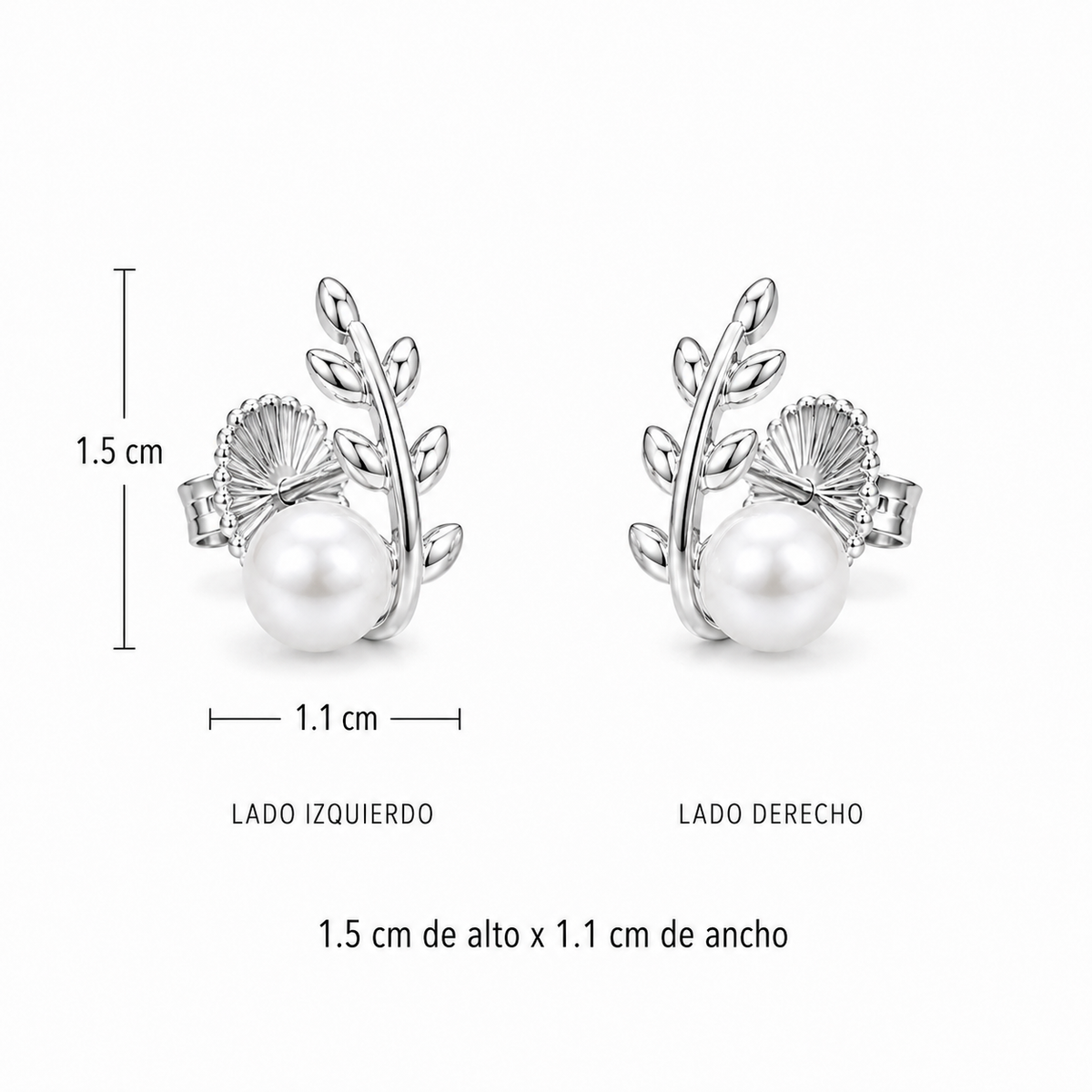 Pendientes Pearl Garden