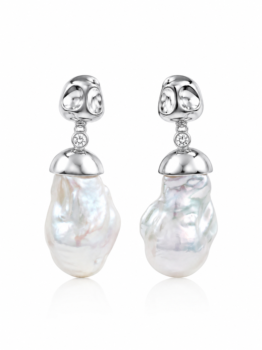 Pendientes Perla Barroca