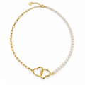 Collar Corazones Entrelazados