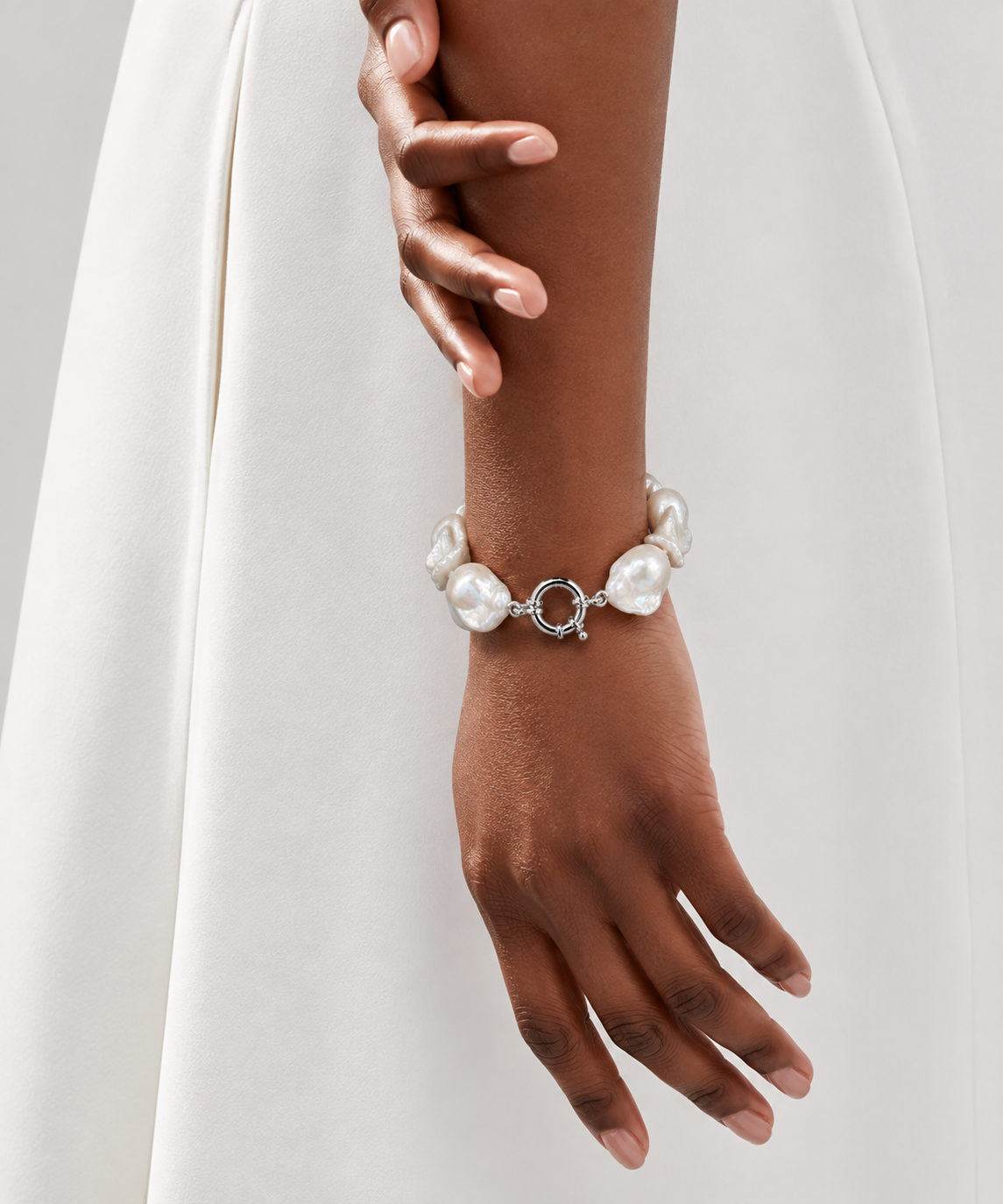 Pulsera Barroca con Broche Marinero