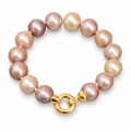 Pulsera Perla Rosada 12 mm