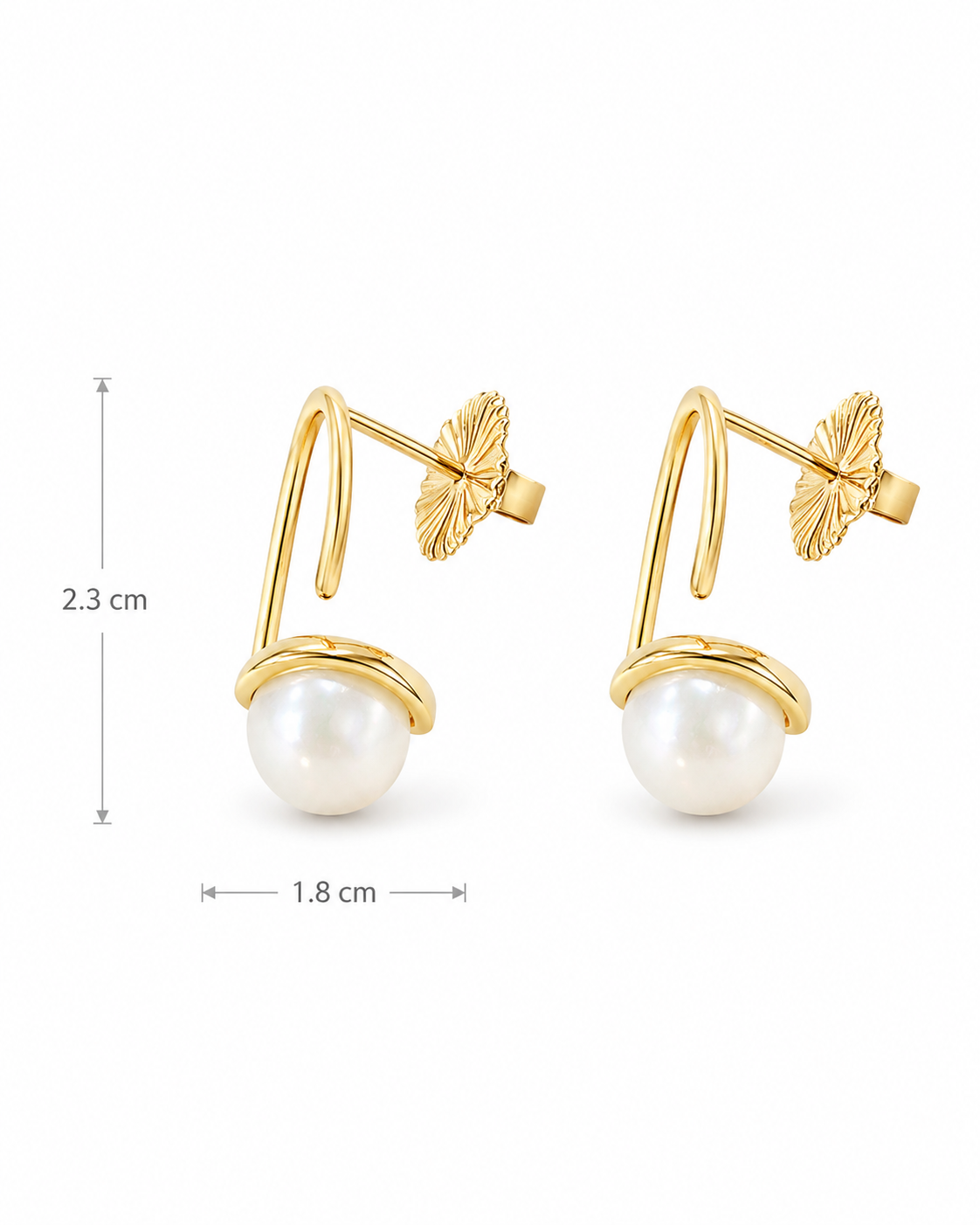 Pendientes Mariposa de Perla