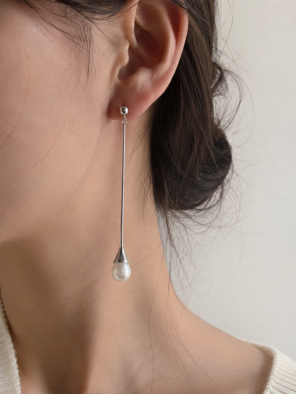 Pendientes Gota de Perla