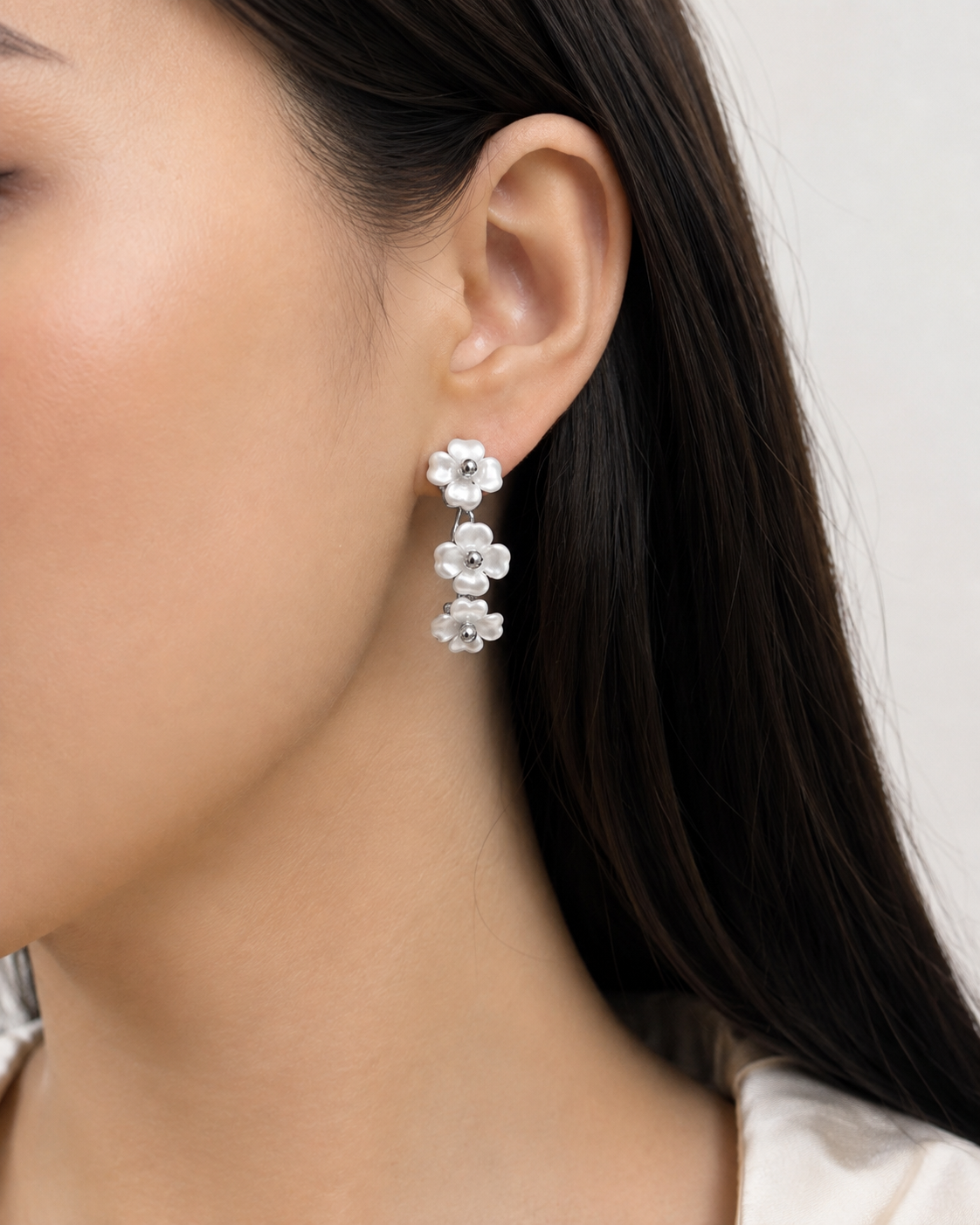 Pendientes Arco Floral