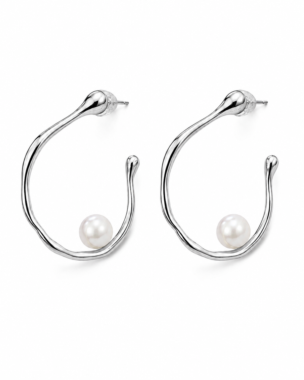 Pendientes Luna de Perla