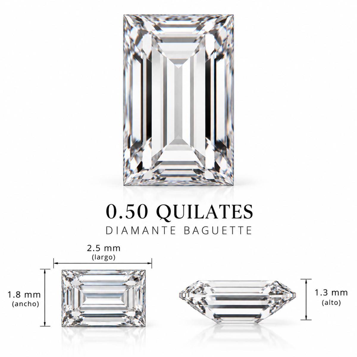 Diamante de Laboratorio Talla Fantasía - 0,5ct
