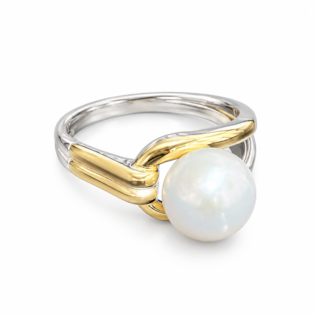 Anillo Cinturón Perlado