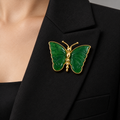 Broche Mariposa Esmeralda