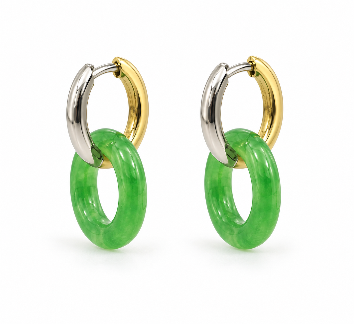 Pendientes Jade Esmeralda