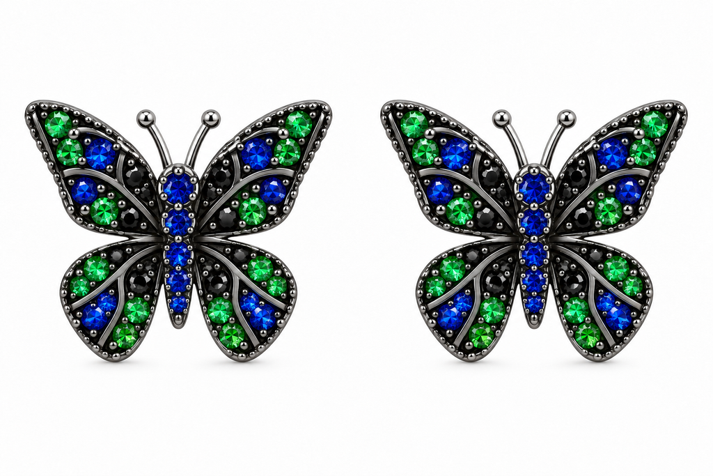 Pendientes Mariposa Nocturna