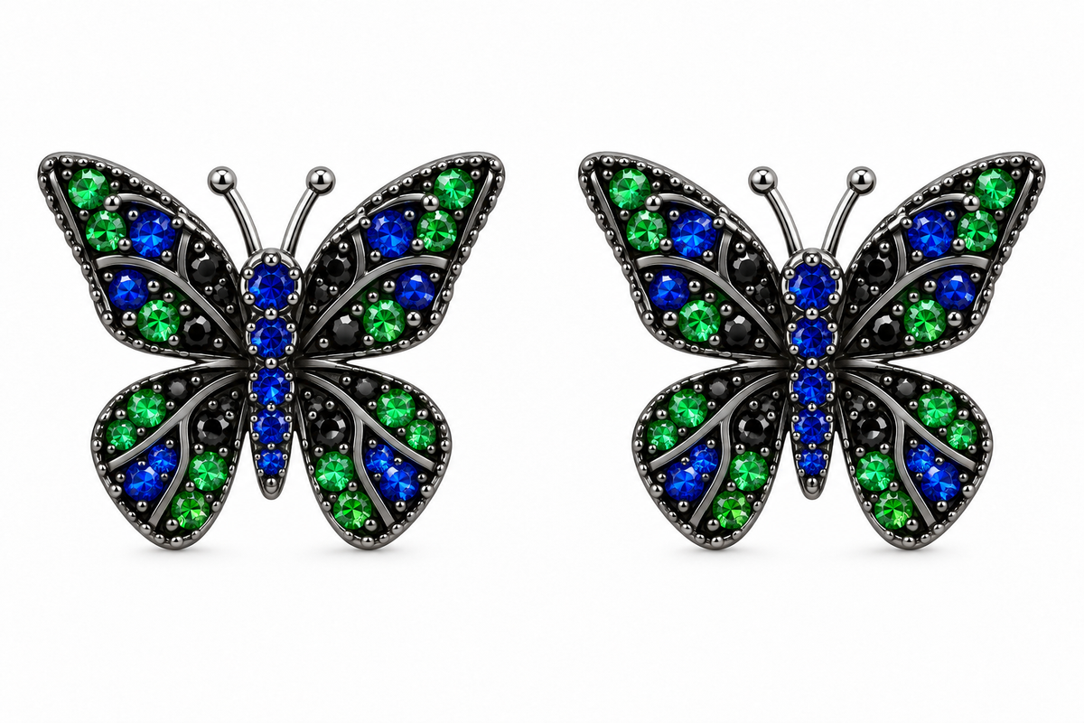 Pendientes Mariposa Nocturna