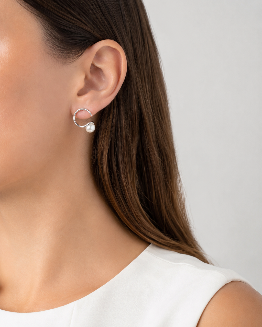 Pendientes Mariposa de Perla