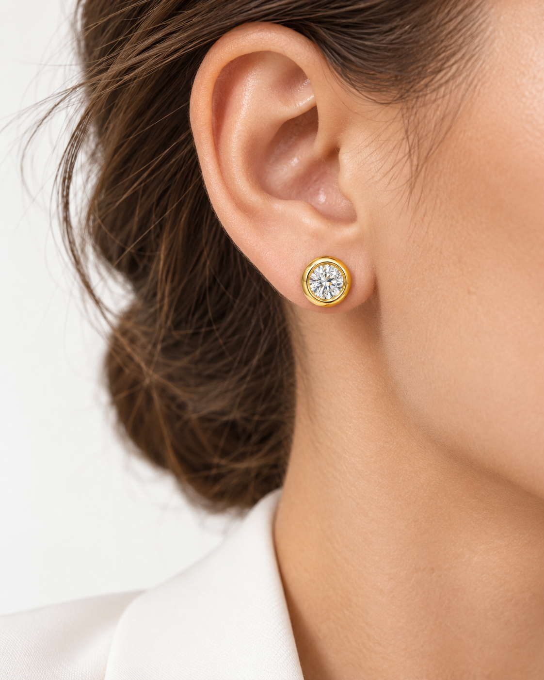 Pendientes Éclat 1ct