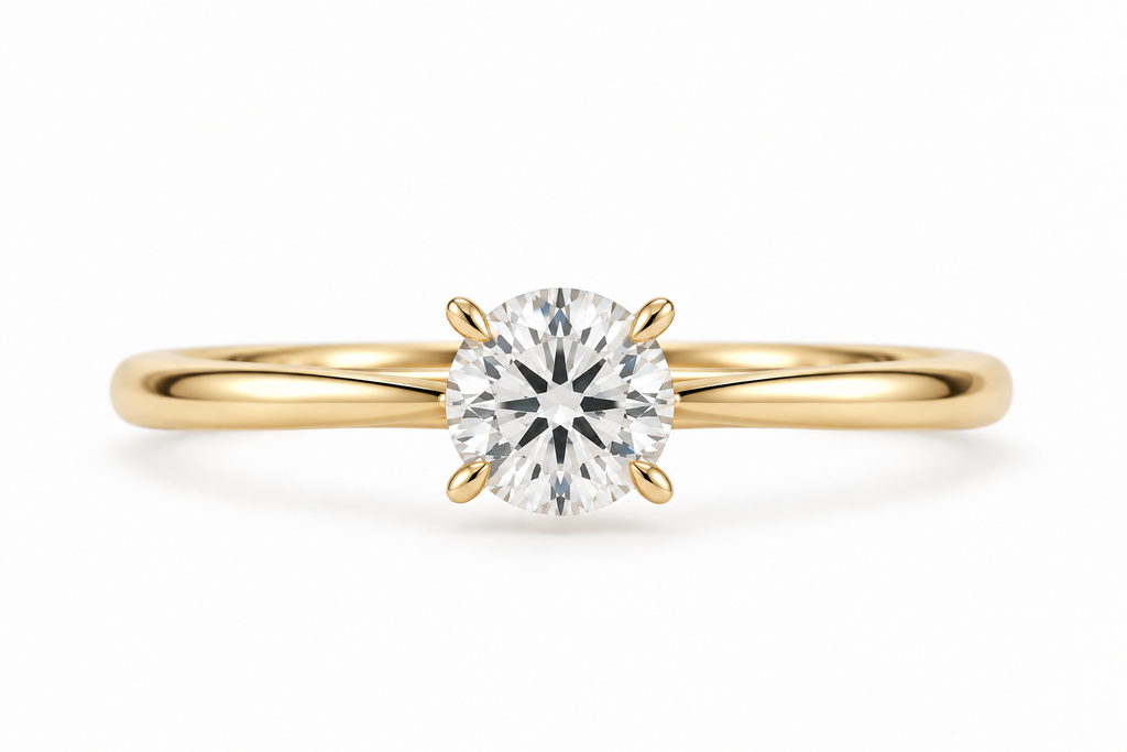 Anillo Diamante 1ct - 4 Patas