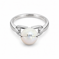 Anillo Eslabón y Perla