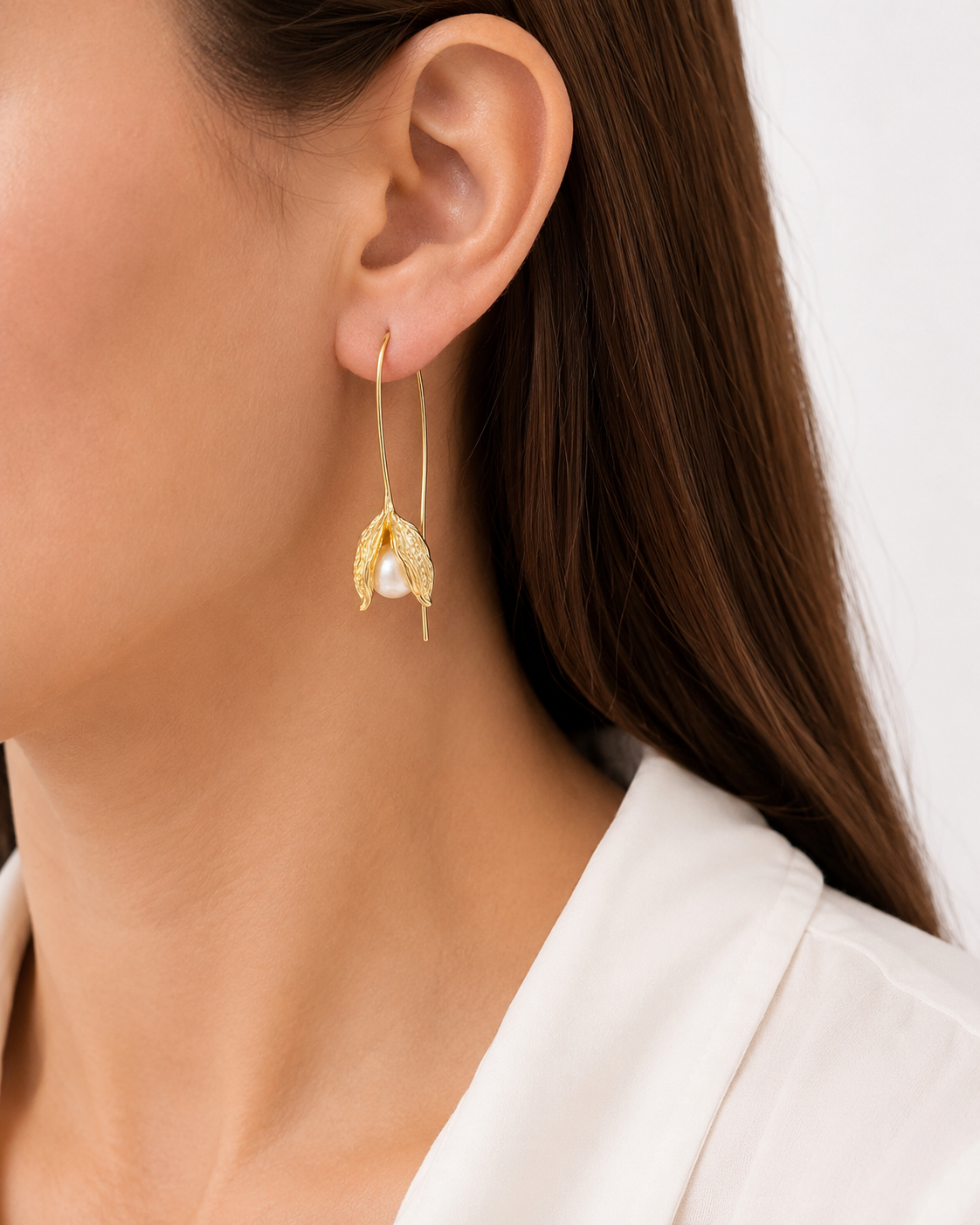 Pendientes Flor de Perla